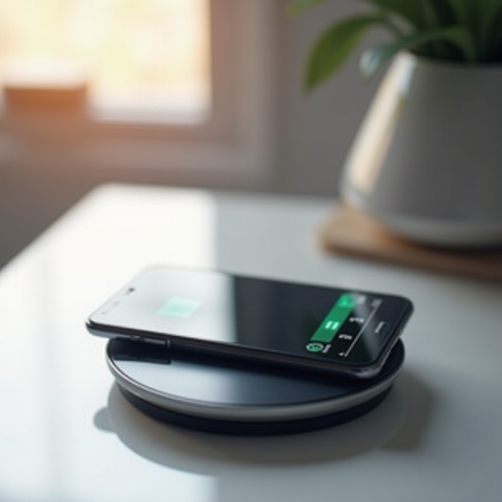 the i-25 cell phone is it wireless charging