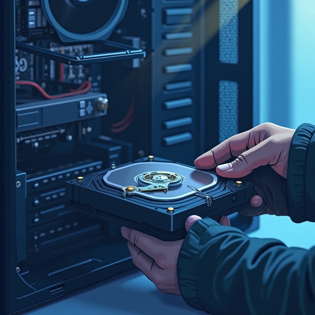 how to upgrade hard drive on pc