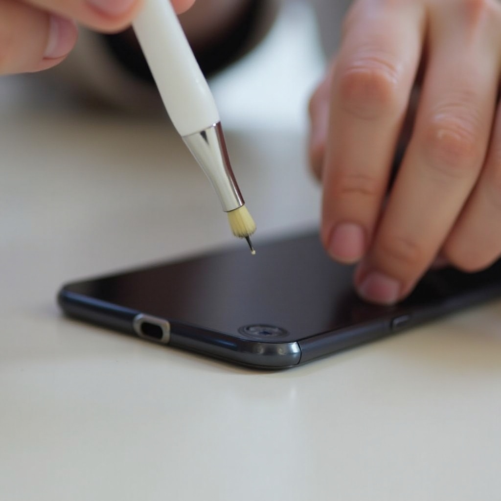 how to clean charger port samsung