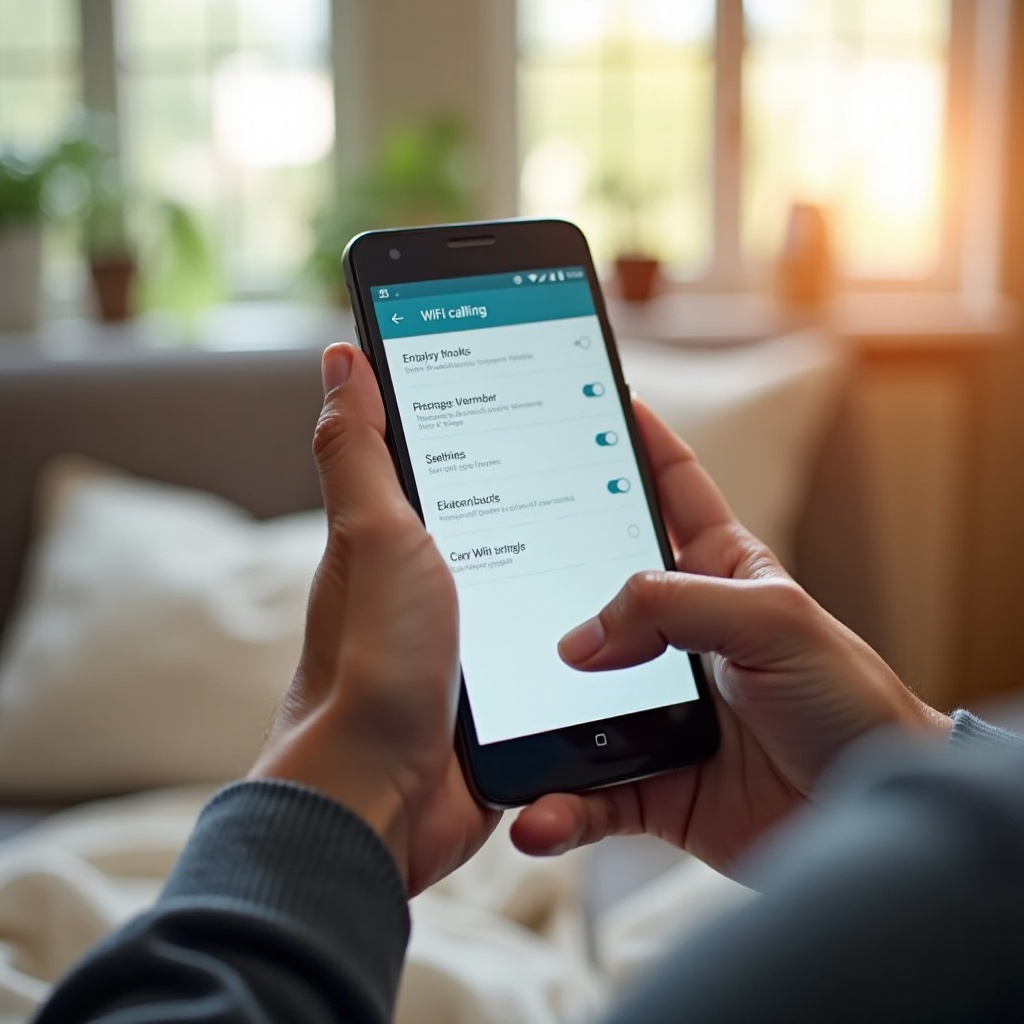 how to enable wifi calling on android